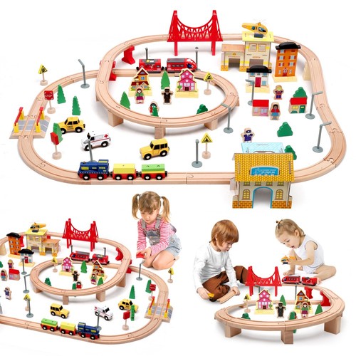 108st holz eisenbahn - holz,