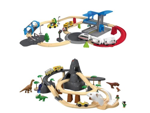 Lupilu eisenbahn set - lupilu, holz
