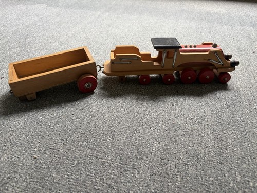 Alte eisenbahn holz zug ddr - holz,