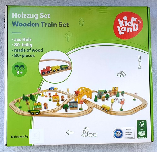 Teile holzeisenbahn set - teile,